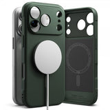 Ringke iPhone 17 Pro Cover Onyx Magnetic Grøn