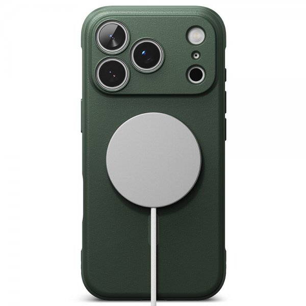 Ringke iPhone 17 Pro Cover Onyx Magnetic Grøn
