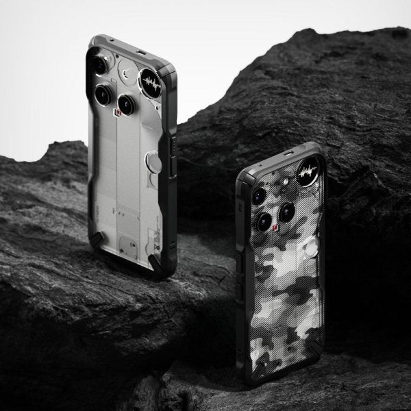 Ringke Nothing Phone 3 Skal Fusion X Klar Sort