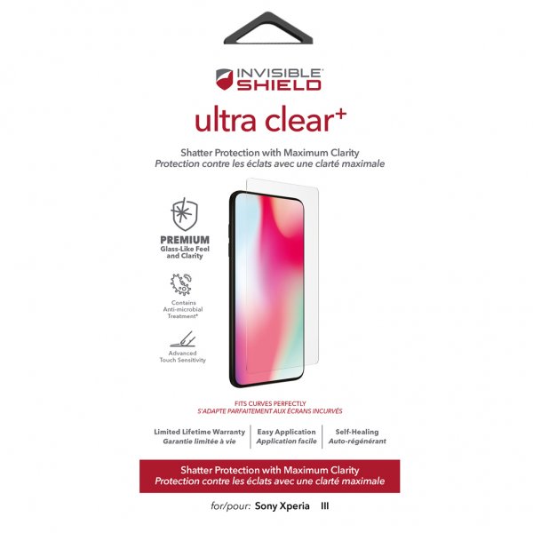 ZAGG InvisibleShield Sony Xperia 5 III Skærmbeskyttelse Ultra Clear+