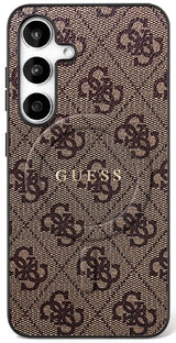 Guess Samsung Galaxy S25 FE Cover 4G Pattern MagSafe Brun