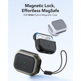 ESR AirPods Pro 3 Cover Orbit Hybrid HaloLock Grå