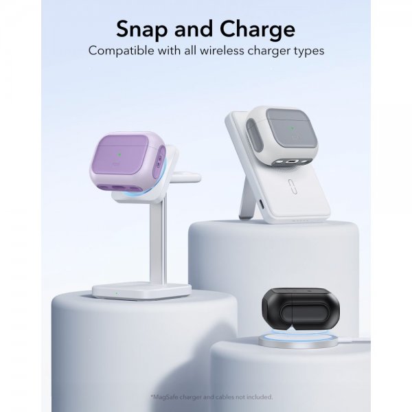 ESR AirPods Pro Cover Orbit Hybrid HaloLock Lilla