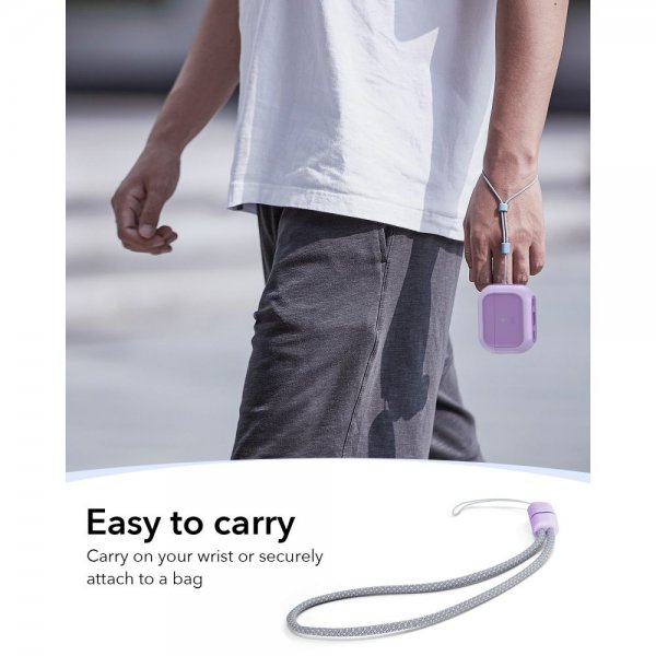 ESR AirPods Pro Cover Orbit Hybrid HaloLock Lilla