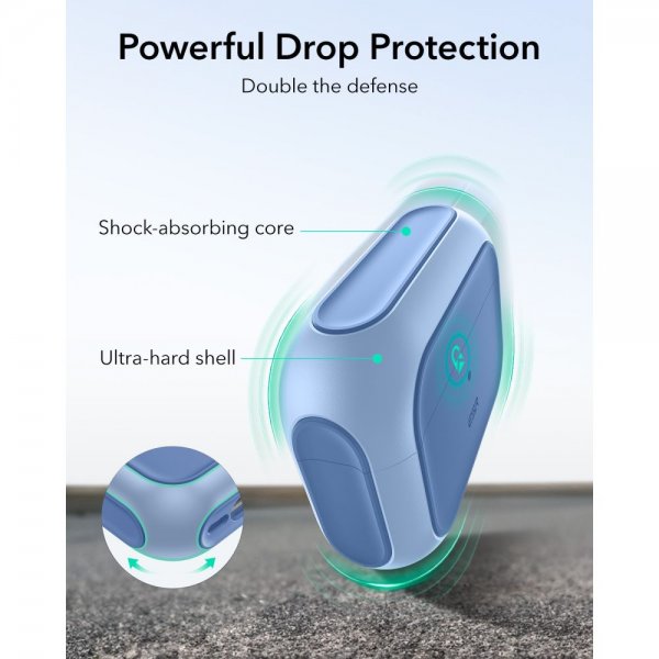 ESR AirPods Pro Cover Orbit Hybrid HaloLock Blå