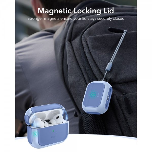 ESR AirPods Pro Cover Orbit Hybrid HaloLock Blå