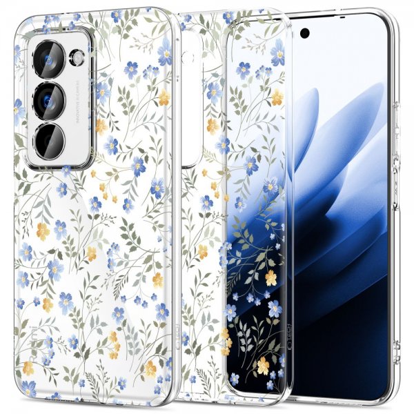 Tech-Protect Xiaomi Redmi 15 Cover FlexAir Blomstermønster