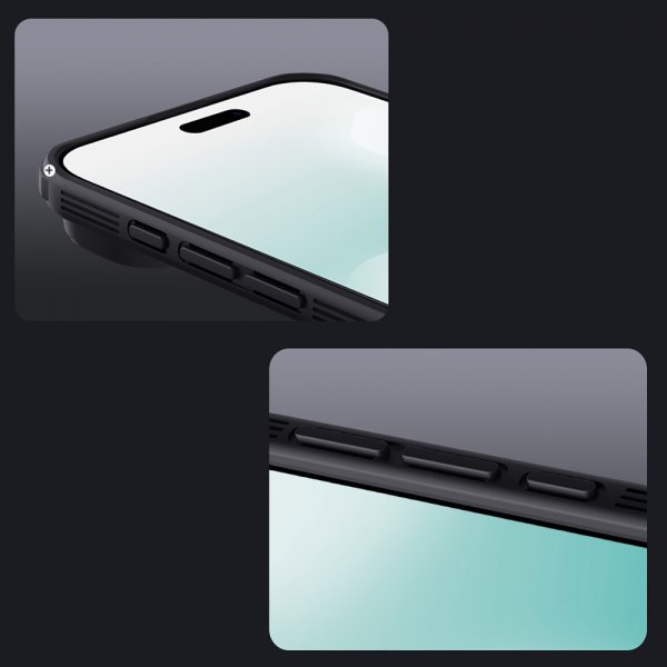 Nillkin iPhone Air Cover CamShield Pro MagSafe Transparent Sort