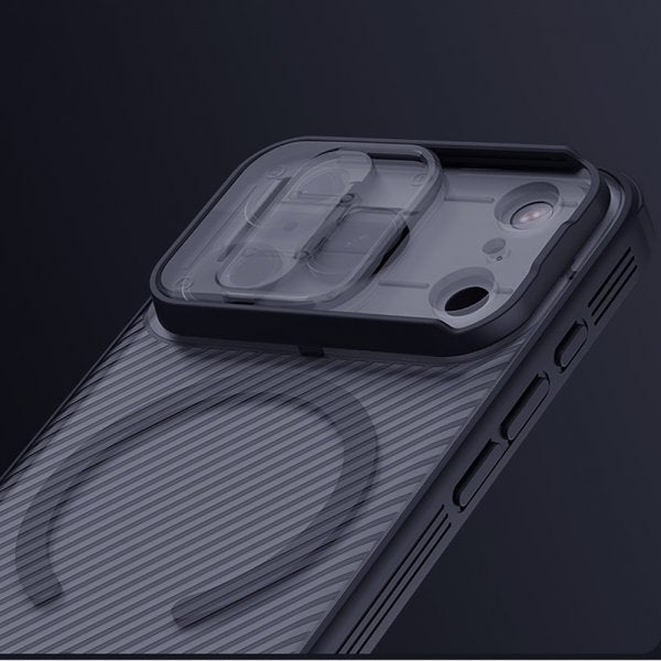 Nillkin iPhone 17 Pro Cover CamShield Pro MagSafe Transparent Sort