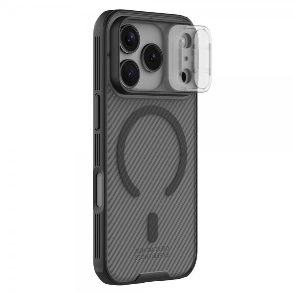 Nillkin iPhone 17 Pro Cover CamShield Pro MagSafe Transparent Sort