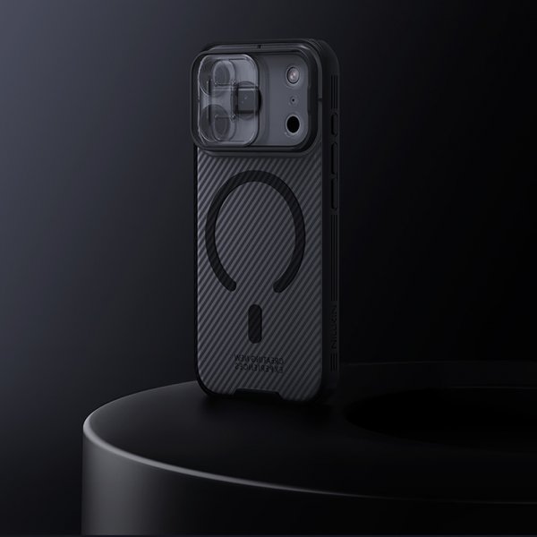 Nillkin iPhone 17 Pro Cover CamShield Pro MagSafe Transparent Sort