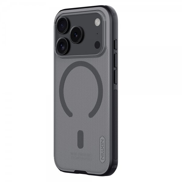 Nillkin iPhone 17 Pro Cover Super Frosted Shield Pro MagSafe Transparent Sort