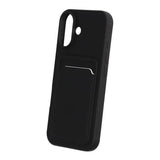 iPhone 17 Cover Kortholder Sort