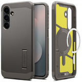 Spigen Samsung Galaxy S25 FE Cover Tough Armor MagFit Gunmetal