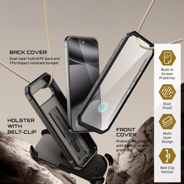 Supcase Google Pixel 10 Pro XL Cover UB Pro Sort