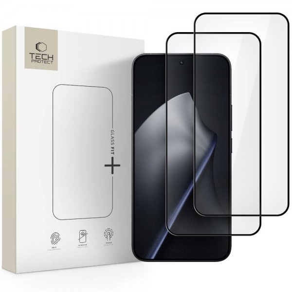 Tech-Protect Xiaomi 15T/15T Pro Skærmbeskyttelse Glass Fit+ 2-pak