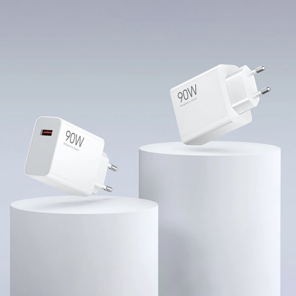 Xiaomi Original Oplader med USB-C kabel 90W HyperCharge Combo 6A Type-A