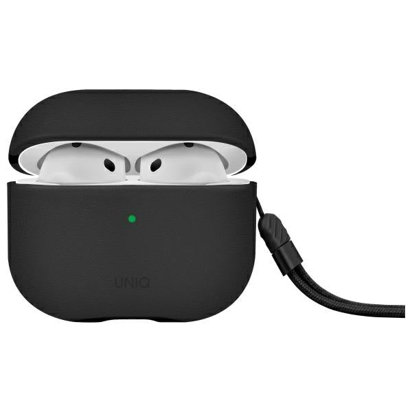 UNIQ AirPods 4 Cover Lyden DS Sort