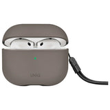 UNIQ AirPods 4 Cover Lyden DS Grå