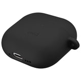 UNIQ AirPods 4 Cover med Earhooks Nexo Sort