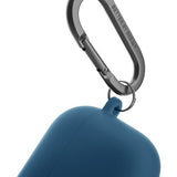 UNIQ AirPods 4 Cover med Earhooks Nexo Blå