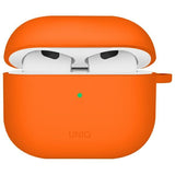 UNIQ AirPods 4 Cover med Earhooks Nexo Orange