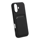 iPhone 17 Cover Kortholder Sort
