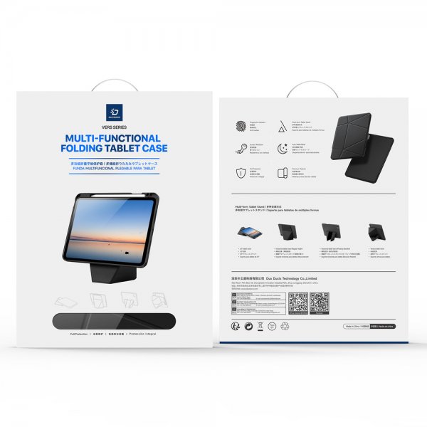Dux Ducis iPad Pro 13 (M4/M5) Etui Vers Series Sort
