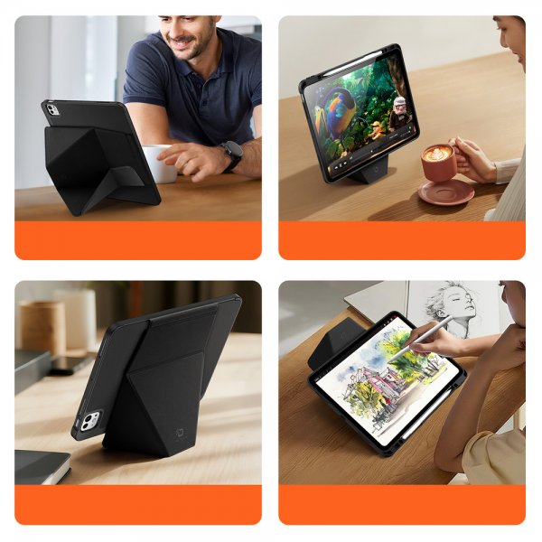 Dux Ducis iPad Pro 13 (M4/M5) Etui Vers Series Sort