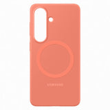 Samsung Original Galaxy S26 Cover Silicone Magnet Case Coral Red