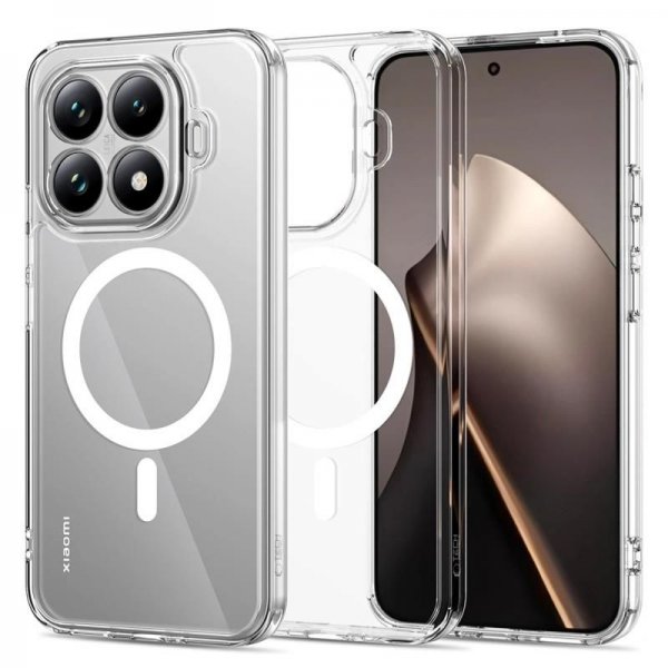 Tech-Protect Xiaomi 15T Pro Cover FlexAir Hybrid MagSafe Transparent