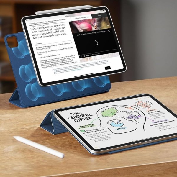 ESR iPad Pro 13 (M4/M5) Cover Rebound Magnetic Blå