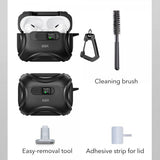 ESR AirPods Pro 3 Cover Cyber FlickLock MagSafe Sort
