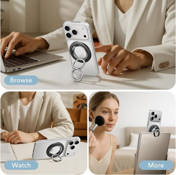 ESR MagSafe Mobilring HaloLock Telefonholder Sort