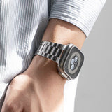 Ringke Apple Watch 44/45/46mm/Ultra 49mm Armbånd Metal One Air Sølv