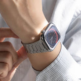 Ringke Apple Watch 44/45/46mm/Ultra 49mm Armbånd Metal One Air Sølv