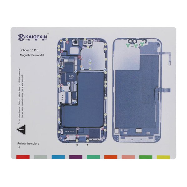 Magnetisk skruvemåtte til iPhone 13 Pro