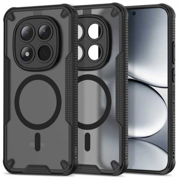Tech-Protect Xiaomi Redmi Note 15 Pro 5G Cover Rugged Shield MagSafe Sort