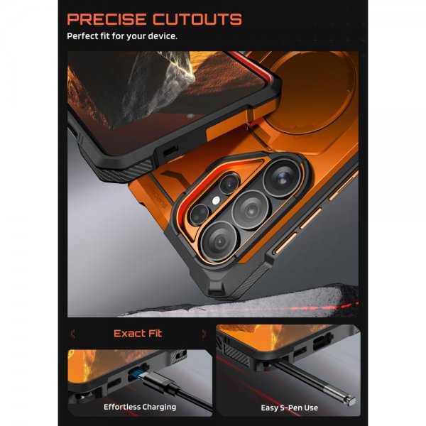 Supcase Samsung Galaxy S26 Ultra Cover UB Grip MagSafe Orange