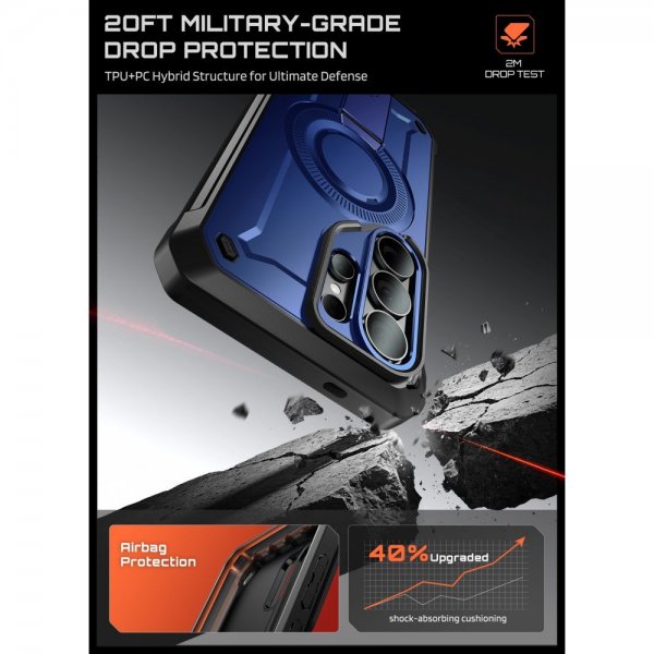 Supcase Samsung Galaxy S26 Ultra Cover UB Pro MagSafe Blå