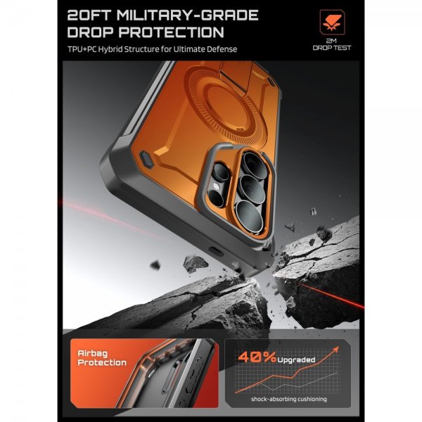 Supcase Samsung Galaxy S26 Ultra Cover UB Pro MagSafe Orange