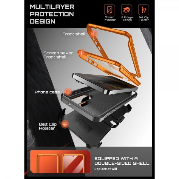Supcase Samsung Galaxy S26 Ultra Cover UB Pro MagSafe Orange