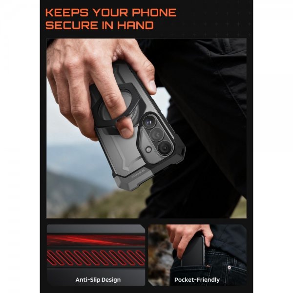 Supcase Samsung Galaxy S26 Cover UB Grip MagSafe Sort