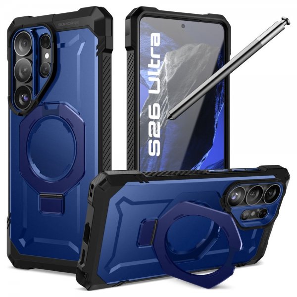 Supcase Samsung Galaxy S26 Cover UB Grip MagSafe Blå