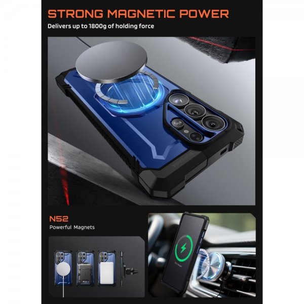Supcase Samsung Galaxy S26 Cover UB Grip MagSafe Blå