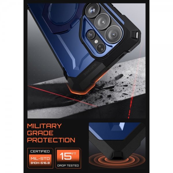 Supcase Samsung Galaxy S26 Cover UB Grip MagSafe Blå