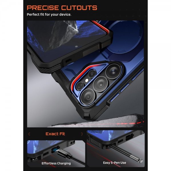 Supcase Samsung Galaxy S26 Cover UB Grip MagSafe Blå