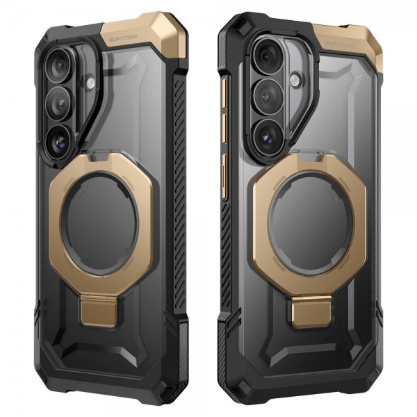 Supcase Samsung Galaxy S26 Cover UB Grip MagSafe Sort Guld
