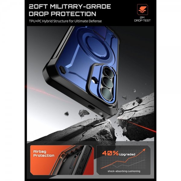 Supcase Samsung Galaxy S26 Cover UB Pro MagSafe Blå