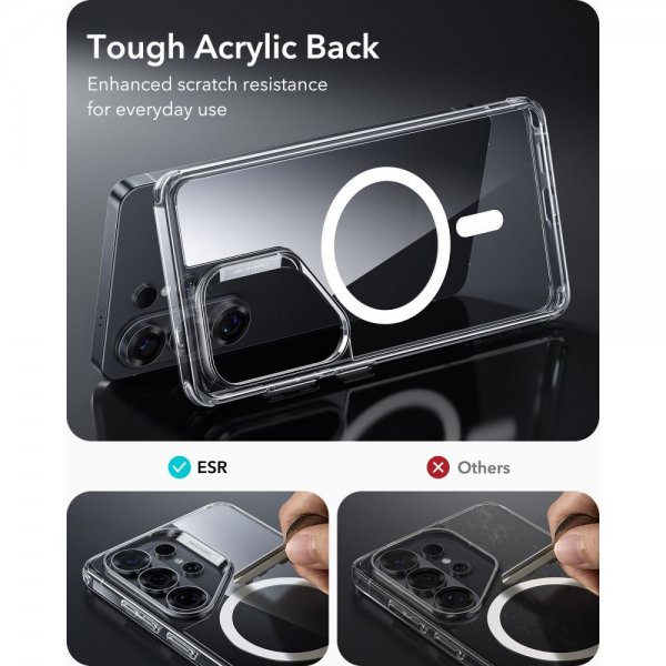 ESR Samsung Galaxy S26 Ultra Cover Classic Hybrid MagSafe Transparent